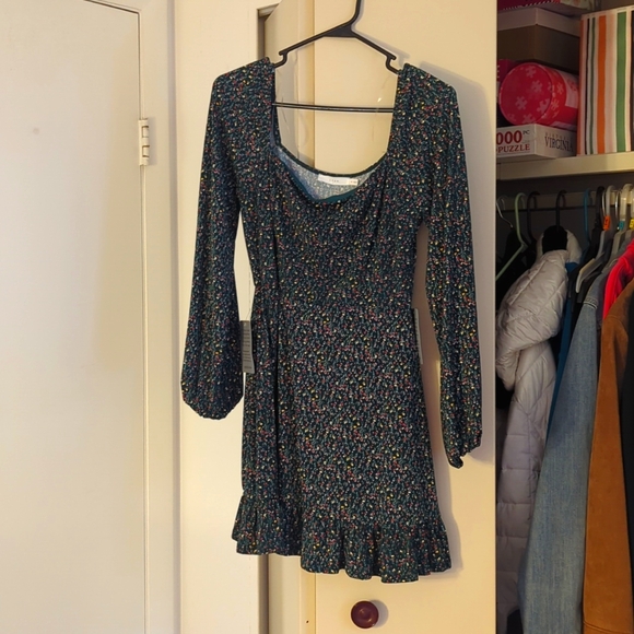 NWT Floral Fall Dress - Picture 1 of 4